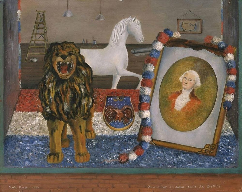 Vitrine dans une rue de Detroit - Frida Kahlo