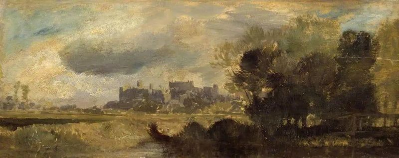 Windsor Castle from the Meadows - J. M. W. Turner