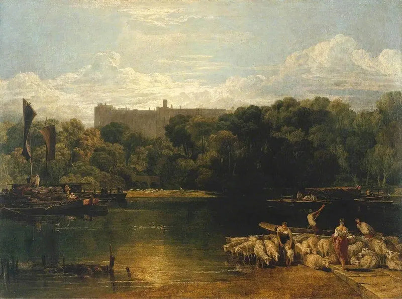 Windsor Castle from the Thames - J. M. W. Turner