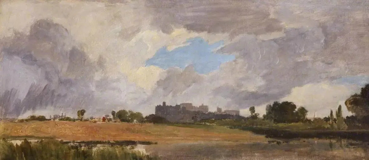Windsor from Lower Hope - J. M. W. Turner image 1 reproduction artisanale de tableau
