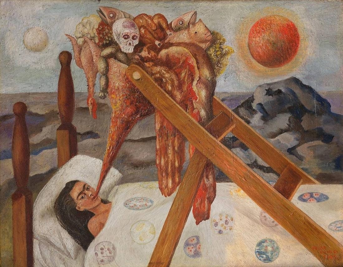 Sans espoir - Frida Kahlo image 1 reproduction de peinture à l’huile