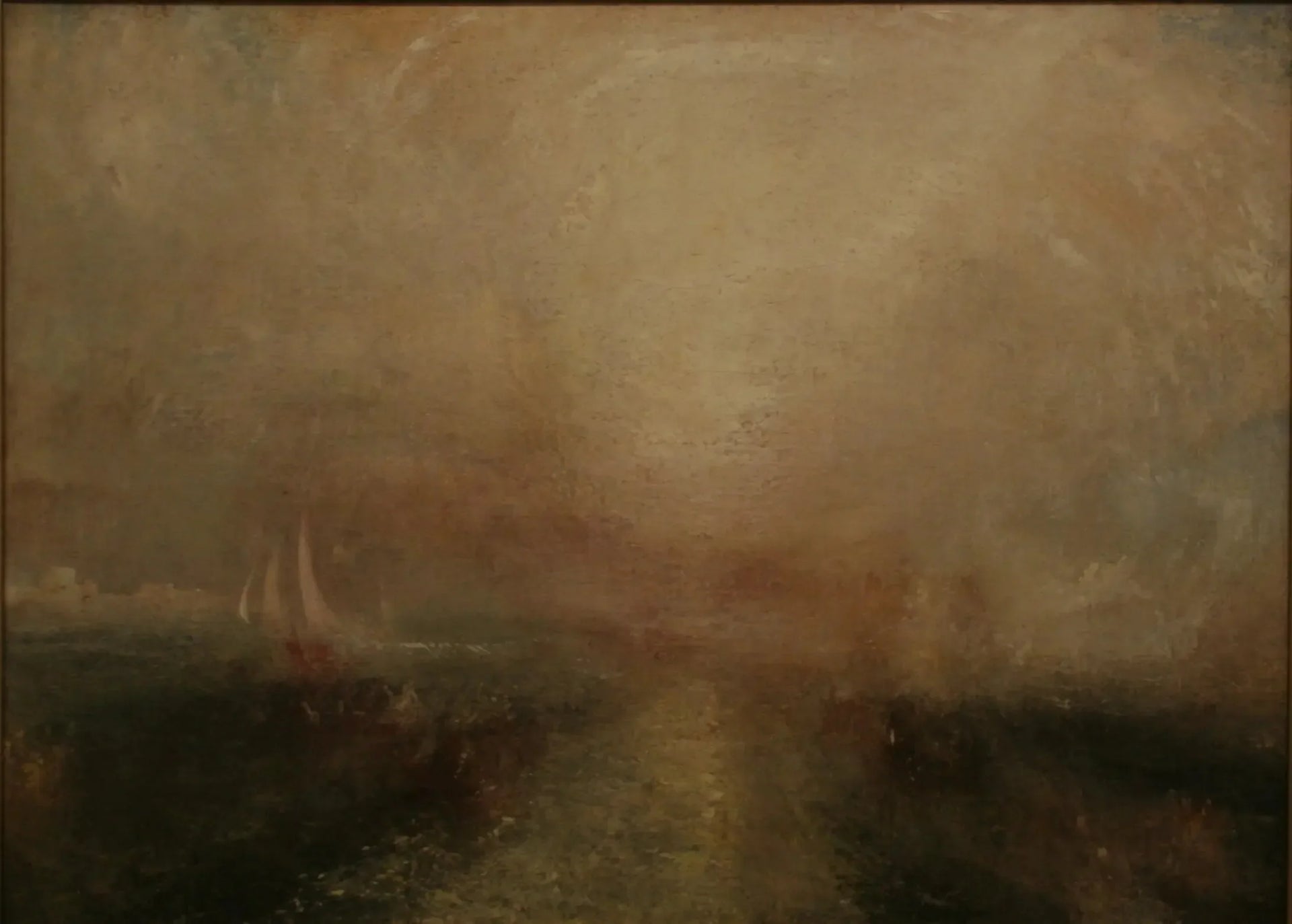 Yacht approchant de la côte - J. M. W. Turner image 1 reproduction d’œuvre d’art à l’huile