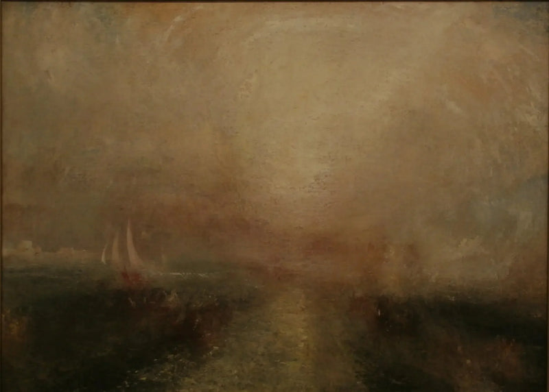 Yacht approchant de la côte - J. M. W. Turner