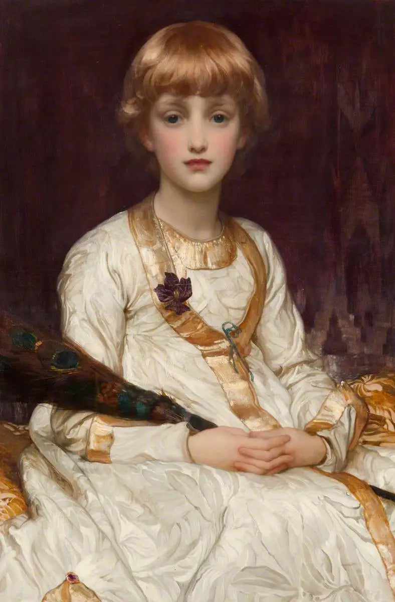 Yasmeenah - Frederic Leighton image 1 copie de tableau peinte à la main