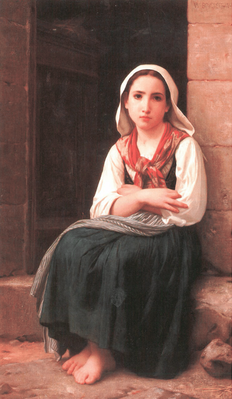 Yvonette (1867) - Bouguereau