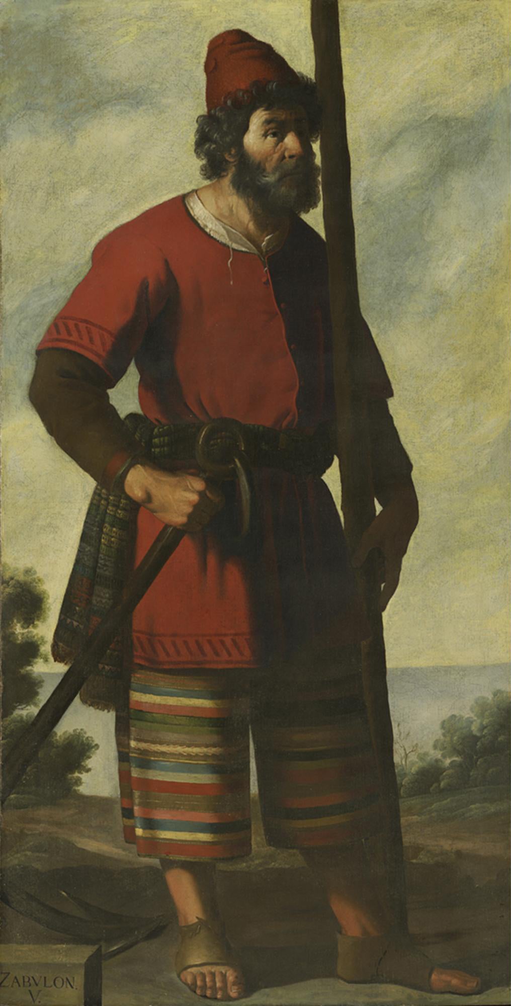 Zabulon - Francisco de Zurbarán image 1 reproduction de peinture à l’huile