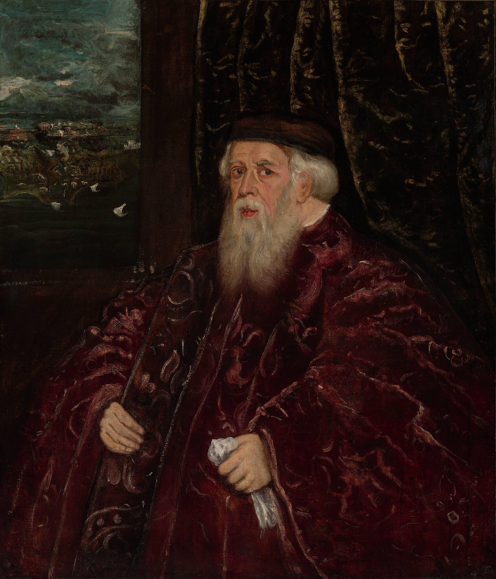 Zacharie Vendramin - Jacopo Tintoretto image 1 reproduction réalisée par Alpha Reproduction