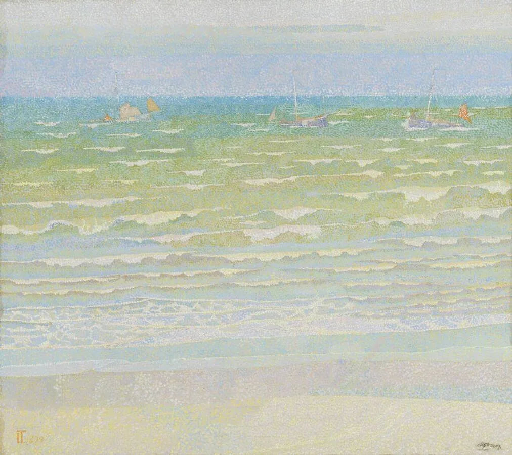 Zee - Jan Toorop image 1 reproduction de peinture à l’huile