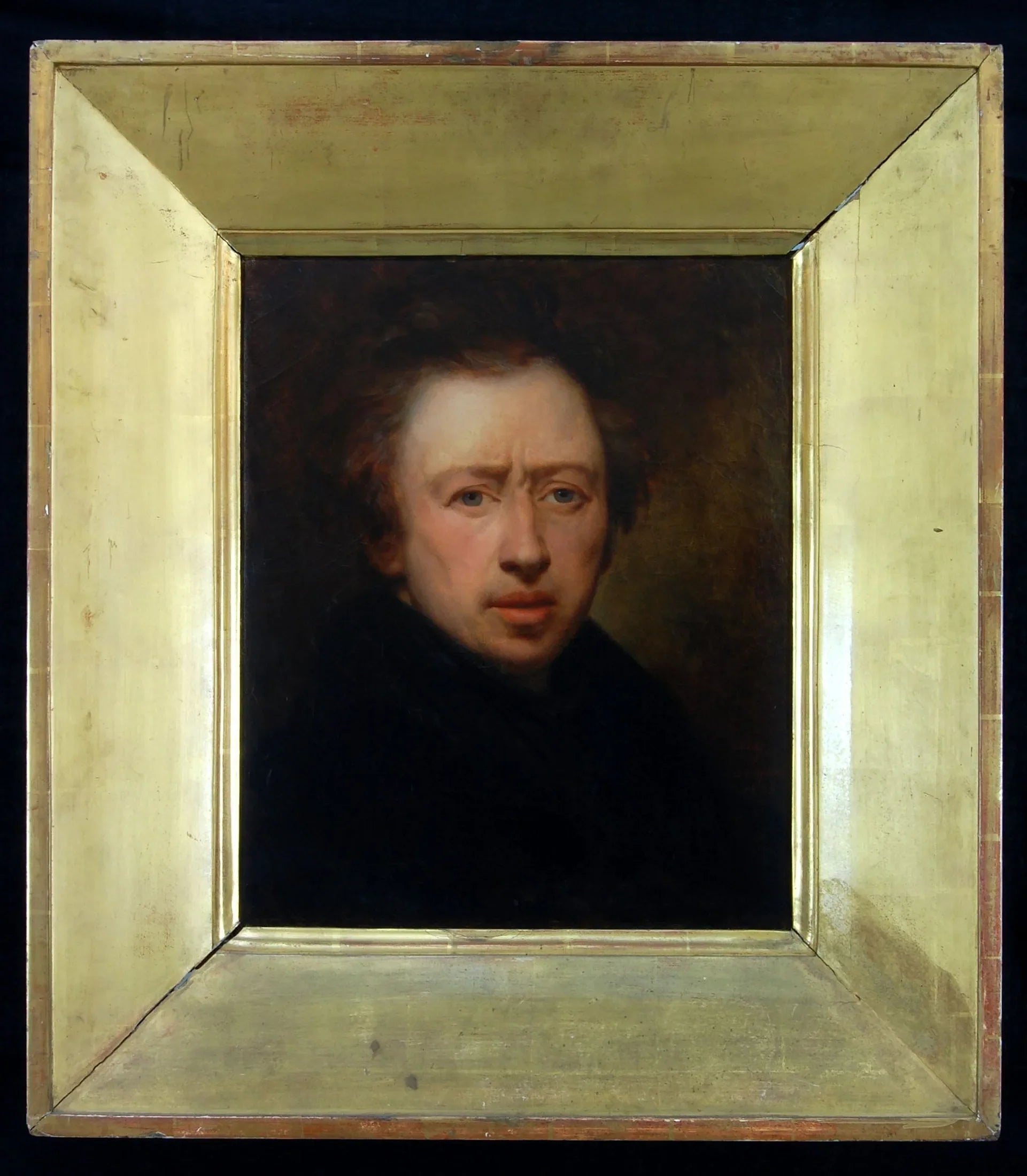 Zelfportret van den kunstenaar - Ary Scheffer image 1 copie de tableau peinte à la main