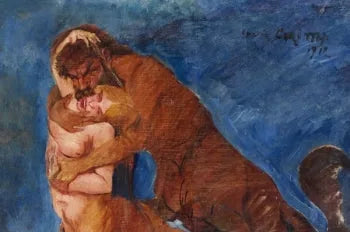 Zentaurenpaar - Lovis Corinth image 1 reproduction d’œuvre d’art à l’huile
