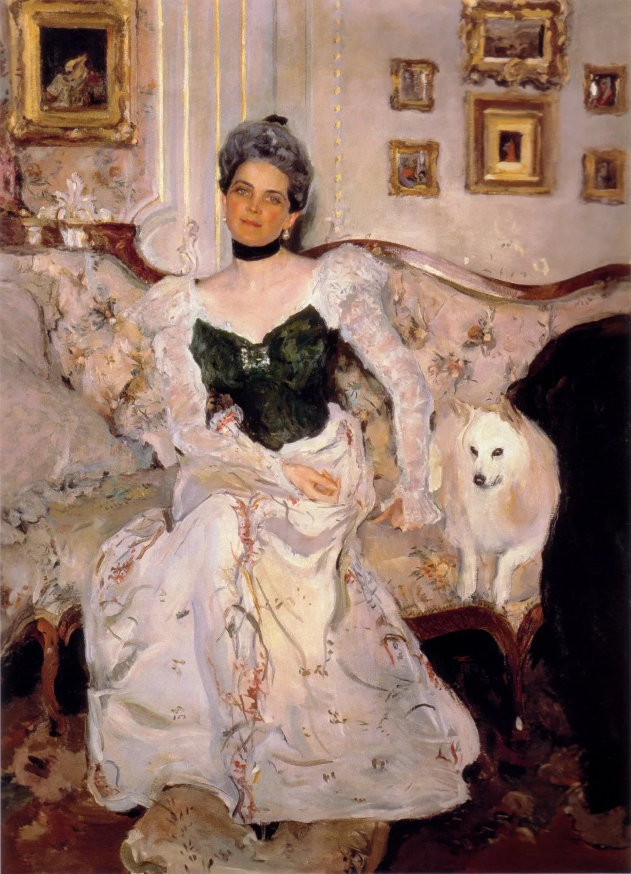 Zinaïda Ioussoupova - Valentin Serov image 1 copie peinte à la main à l’huile