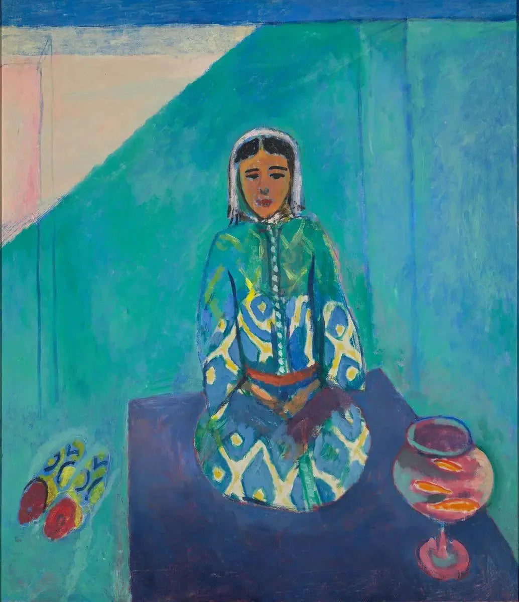 Zorah sur la terrasse - Henri Matisse image 1 tableau peint à l’huile sur toile