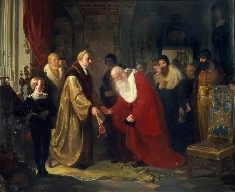 Zygmunt I nadaje szlachectwo profesorom Uniwersytetu Jagiellońskiego - Jan Matejko